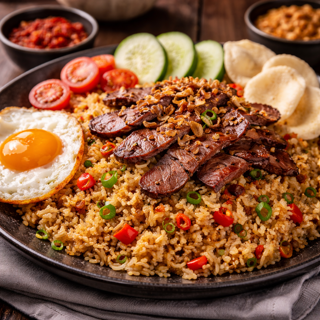 Nasi Smoke Beef